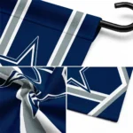 Dallas Cowboys Garden Flag Customized Chevron Stripes Blue Best Selling