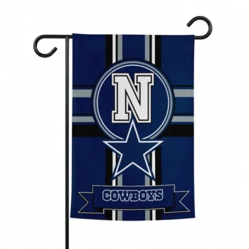Dallas Cowboys Garden Flag Customized Circle Medallion Blue Best Selling