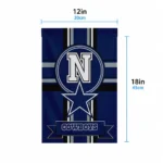 Dallas Cowboys Garden Flag Customized Circle Medallion Blue Best Selling