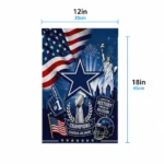 dallas-cowboys-garden-flag-customized-icon-collage-blue-best-selling.webp