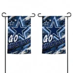 Dallas Cowboys Garden Flag Personalized Glowing Star Blue Best Selling