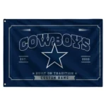 Dallas Cowboys House Flag Customized Ornate Border Blue Best Selling