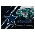 Dallas Cowboys House Flag Personalized Diagonal Stripes Blue Best Selling