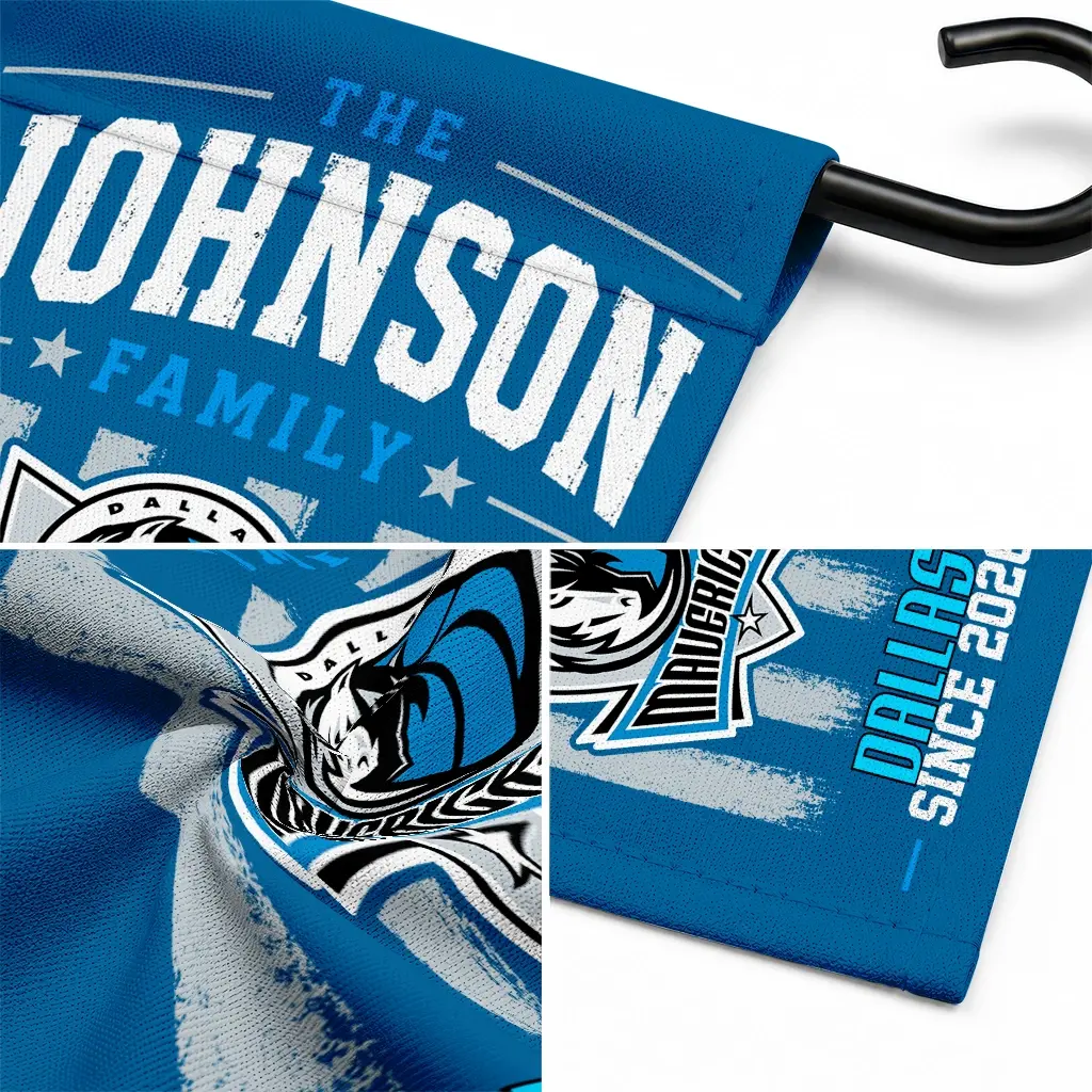 Dallas Mavericks Garden Flag Custom Distressed Stripes Blue Latest Model Dallas Mavericks Garden Flag Custom Distressed Stripes Blue Latest Model