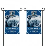 Dallas Mavericks Garden Flag Custom Photo Frame Blue Best Selling