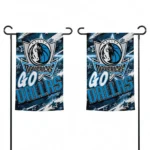 Dallas Mavericks Garden Flag Personalized Glowing Star Blue Best Selling