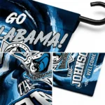 Dallas Mavericks Garden Flag Personalized Swirl Vortex Blue Best Selling