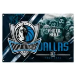 Dallas Mavericks House Flag Personalized Diagonal Stripes Blue Best Selling