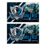 Dallas Mavericks House Flag Personalized Diagonal Stripes Blue Best Selling