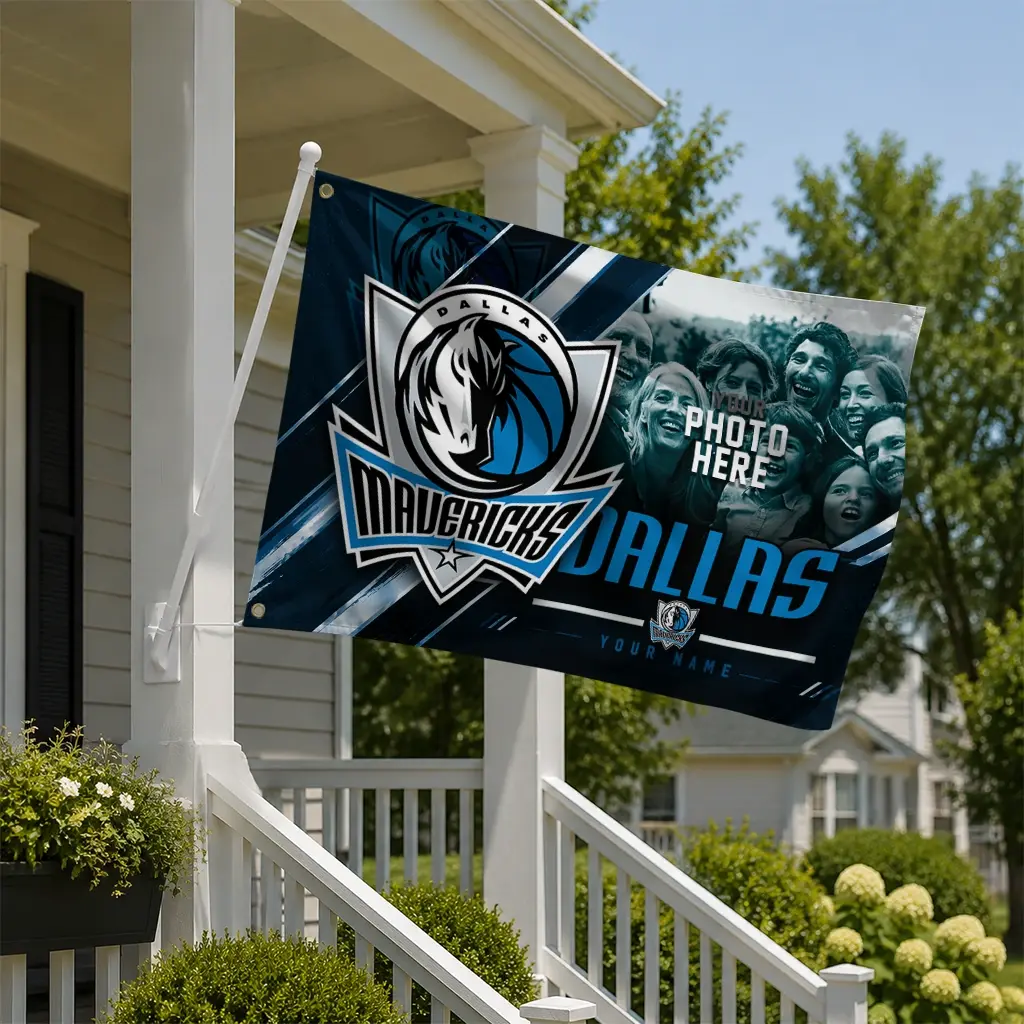 Dallas Mavericks House Flag Personalized Diagonal Stripes Blue New Arrival Dallas Mavericks House Flag Personalized Diagonal Stripes Blue New Arrival