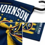 Denver Nuggets Garden Flag Customized Distressed Stripes Blue Best Selling