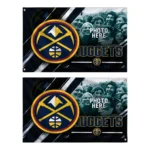 Denver Nuggets House Flag Custom Diagonal Stripes Blue Best Selling