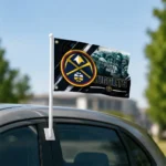 Denver Nuggets House Flag Custom Diagonal Stripes Blue Best Selling