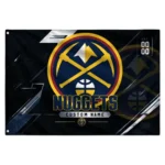 Denver Nuggets House Flag Customized Speed Slashes Blue Best Selling