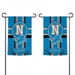Detroit Lions Garden Flag Custom Circle Medallion Blue Best Selling