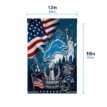 detroit-lions-garden-flag-custom-icon-collage-blue-best-selling.webp