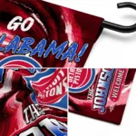 Detroit Pistons Garden Flag Customized Swirl Vortex Red Best Selling