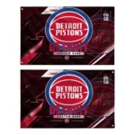 Detroit Pistons House Flag Personalized Speed Slashes Red Best Selling