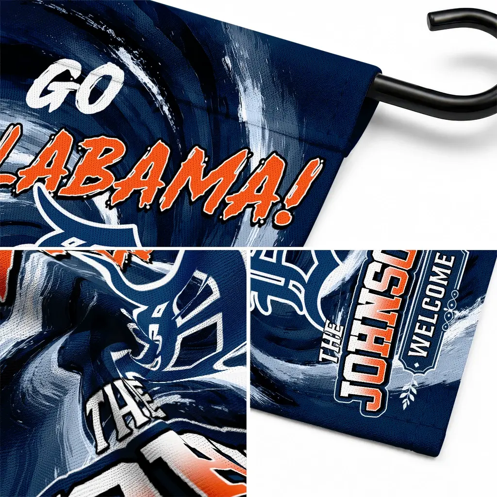 Detroit Tigers Garden Flag Custom Swirl Vortex Navy Latest Model Detroit Tigers Garden Flag Custom Swirl Vortex Navy Latest Model