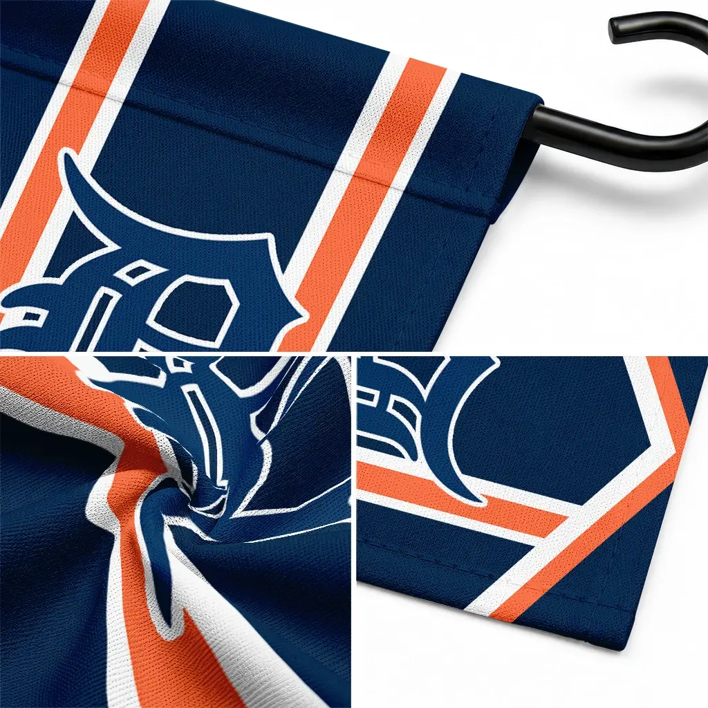 Detroit Tigers Garden Flag Personalized Chevron Stripes Navy Latest Model Detroit Tigers Garden Flag Personalized Chevron Stripes Navy Latest Model