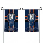 Detroit Tigers Garden Flag Personalized Circle Medallion Navy Best Selling