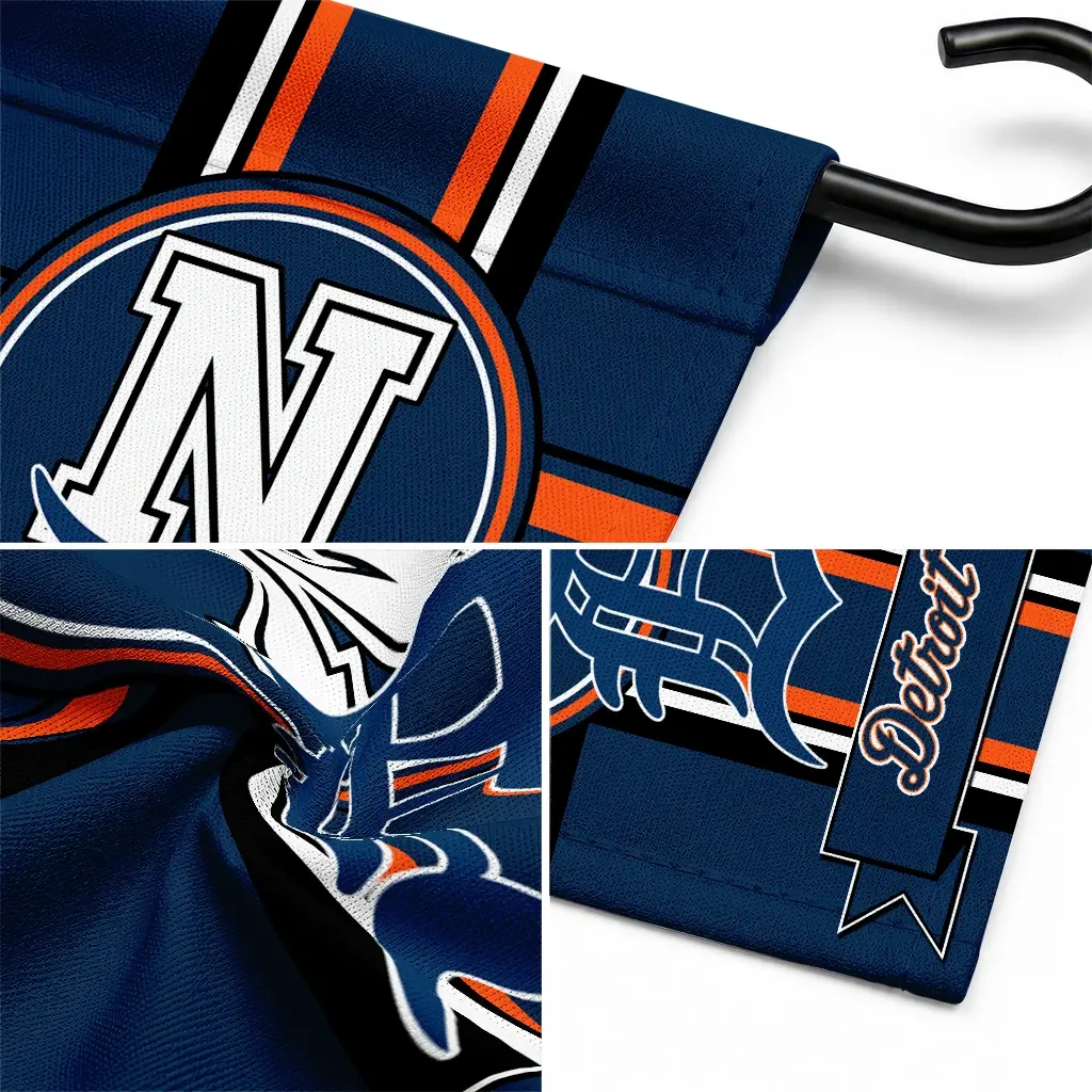 Detroit Tigers Garden Flag Personalized Circle Medallion Navy Latest Model Detroit Tigers Garden Flag Personalized Circle Medallion Navy Latest Model