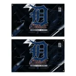 Detroit Tigers House Flag Customized Speed Slashes Navy Best Selling