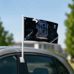 Detroit Tigers House Flag Customized Speed Slashes Navy Best Selling
