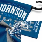Drake Bulldogs Garden Flag Customized Distressed Stripes Blue Best Selling