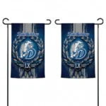 Drake Bulldogs Garden Flag Customized Laurel Wreath Blue Best Selling