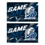 Drake Bulldogs House Flag Custom Action Streaks Blue Best Selling