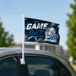 Drake Bulldogs House Flag Custom Action Streaks Blue Best Selling