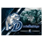 Drake Bulldogs House Flag Custom Diagonal Stripes Blue Best Selling
