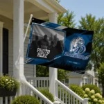 Drake Bulldogs House Flag Customized Framed Photo Blue Black Best Selling