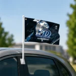 Drake Bulldogs House Flag Customized Speed Slashes Blue Best Selling