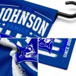 Duke Blue Devils Garden Flag Custom Distressed Stripes Blue Best Selling