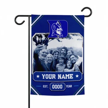 Duke Blue Devils Garden Flag - Custom Photo Frame Blue