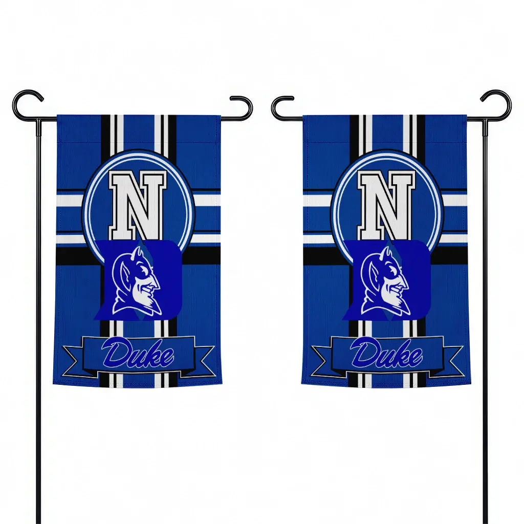 Duke Blue Devils Garden Flag Customized Circle Medallion Blue Fashion Forward Duke Blue Devils Garden Flag Customized Circle Medallion Blue Fashion Forward