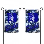 Duke Blue Devils Garden Flag Personalized Glowing Star Blue Best Selling