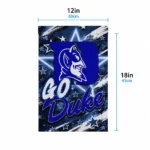 Duke Blue Devils Garden Flag Personalized Glowing Star Blue Best Selling
