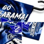 Duke Blue Devils Garden Flag Personalized Swirl Vortex Blue Best Selling