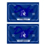 Duke Blue Devils House Flag Customized Ornate Border Blue Best Selling