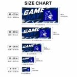 Duke Blue Devils House Flag Personalized Action Streaks Blue Best Selling