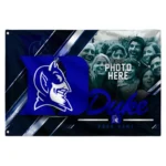 Duke Blue Devils House Flag Personalized Diagonal Stripes Blue Best Selling