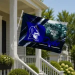 Duke Blue Devils House Flag Personalized Diagonal Stripes Blue Best Selling