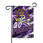 East Carolina Pirates Garden Flag Customized Glowing Star Purple Best Selling