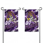 East Carolina Pirates Garden Flag Customized Glowing Star Purple Best Selling