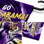 East Carolina Pirates Garden Flag Customized Swirl Vortex Purple Best Selling