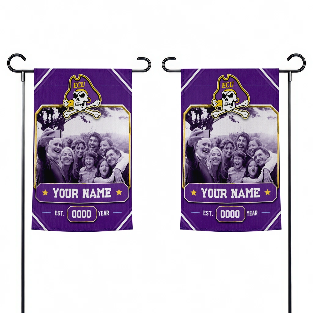 east-carolina-pirates-garden-flag-personalized-photo-frame-purple-fashion-forward.webp
