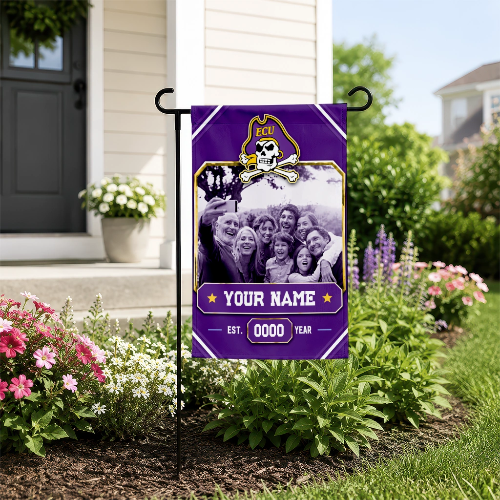 east-carolina-pirates-garden-flag-personalized-photo-frame-purple-new-arrival.webp